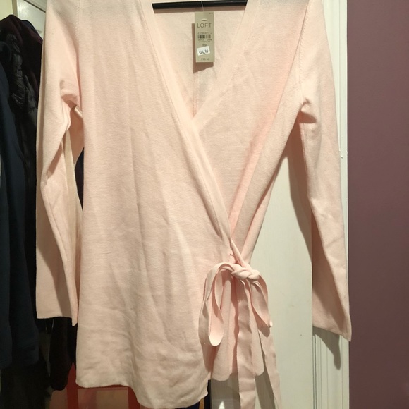 LOFT Sweaters - LOFT Wrap Cardigan LAST CALL